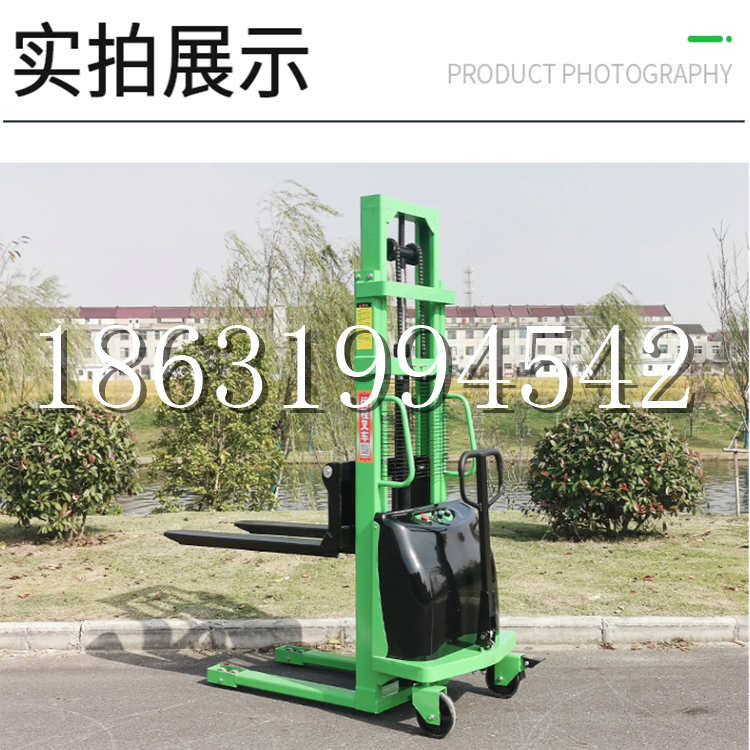 来宾市电动叉车堆高车液压铲车电瓶1吨2吨站驾步行式小型全自动叉车